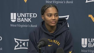 WATCH: WVU women's basketball senior Zahirah Walton