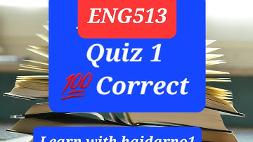 ENG513 Quiz 1 Language Teaching Methods |