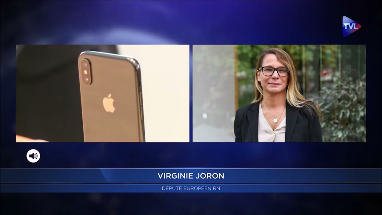 Virginie Joron sur le Digital Markets Act dans le JT de TV Libertés (12/03/2024)