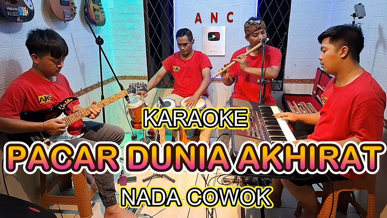 PACAR DUNIA AKHIRAT KARAOKE NADA COWOK RITA SUGIARTO