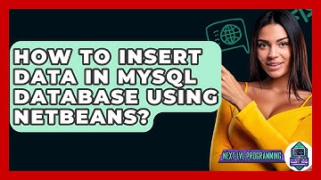 How To Insert Data In MySQL Database Using NetBeans? - Next LVL Programming