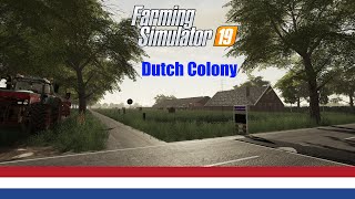 FS19 Dutch-Colony map