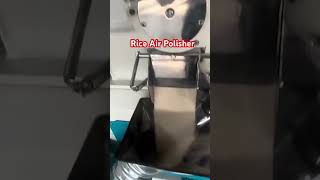 Rice air polisher #machine #ricemill #ricemachine #paddy #rice #farming #ricepolisher