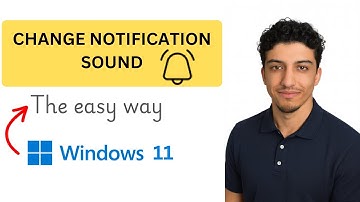 How To Change Default Notification Sound Windows11 (Easiest Way) (2026 Guide)