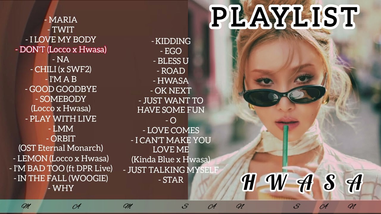 Playlist K-Pop HWASA | K-Pop Song 2025