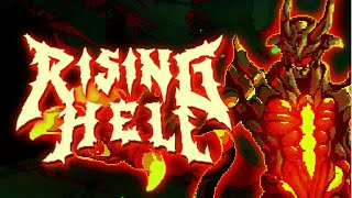 Let's Look At: Rising Hell PS5 2021 Gameplay [Vertical Platformer Pixel-Art Roguelite]