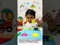 How I Teach My Toddler Without Forcing 👀 | 3 Fun Learning Activities (Shapes, ABC, Numbers)