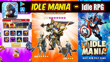 Idle Mania : First Impression - Idle Mania Gameplay Android / iOS - Z1CKP Gaming Idle Mania Idle RPG