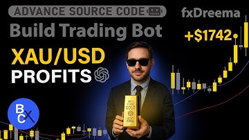 I Used ChatGPT Create A Trading GOLD Moving Average Strategy for Gold (XAUUSD) to Make Robot (EAs)💸💸