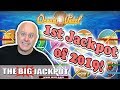 1st Jackpot of 2019! Ocean Pearl BONUS WIN  The Big Jackpot