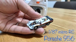1/87 micro RC / Brekina Porsche 956 - Completed video with making photos.