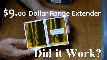 $9 Dollar Range Extender for the Phantom 3, 4, & Inspire 1. (Hands on test)