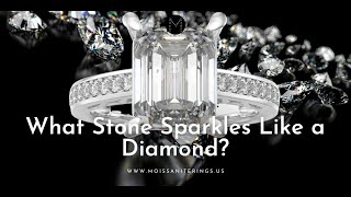 What Stone Sparkles Like a Diamond? | Moissanite, Cubic Zirconia, White Sapphire