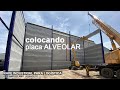 COLOCANDO PLACA ALVEOLAR | Pol. Ind. Campollano Albacete | BERNALTE Arquitectura