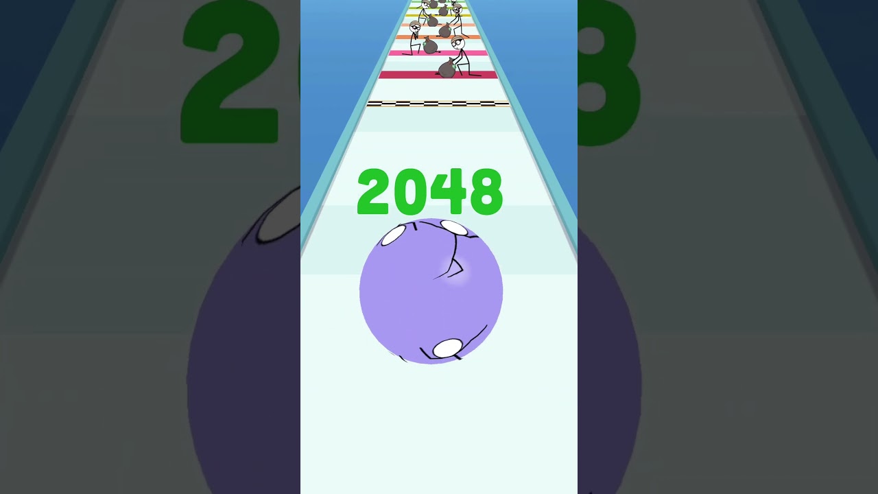 Stickman Roll 2048 Game #1 