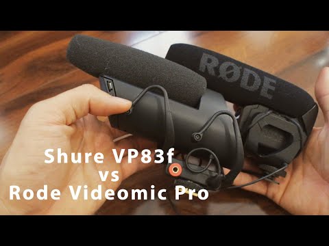 Shure VP83f vs Rode Videomic Pro | Which One Is Better?