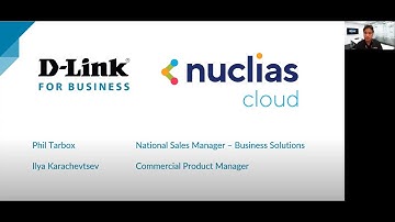 Webinar: D-Link Nuclias Cloud Networking Webinar - April 2021