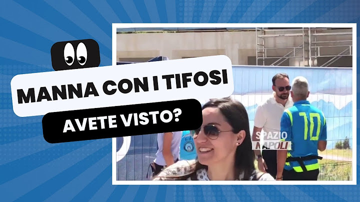GIOVANNI MANNA insieme ai tifosi | Guardate cosa fa il direttore sportivo del NAPOLI💙😍