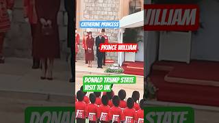 CATHERINE PRINCESS &  DONALD J TRUMP ARRIVING AT STATE BANQUET uk #britishroyalfamily #royalfamily