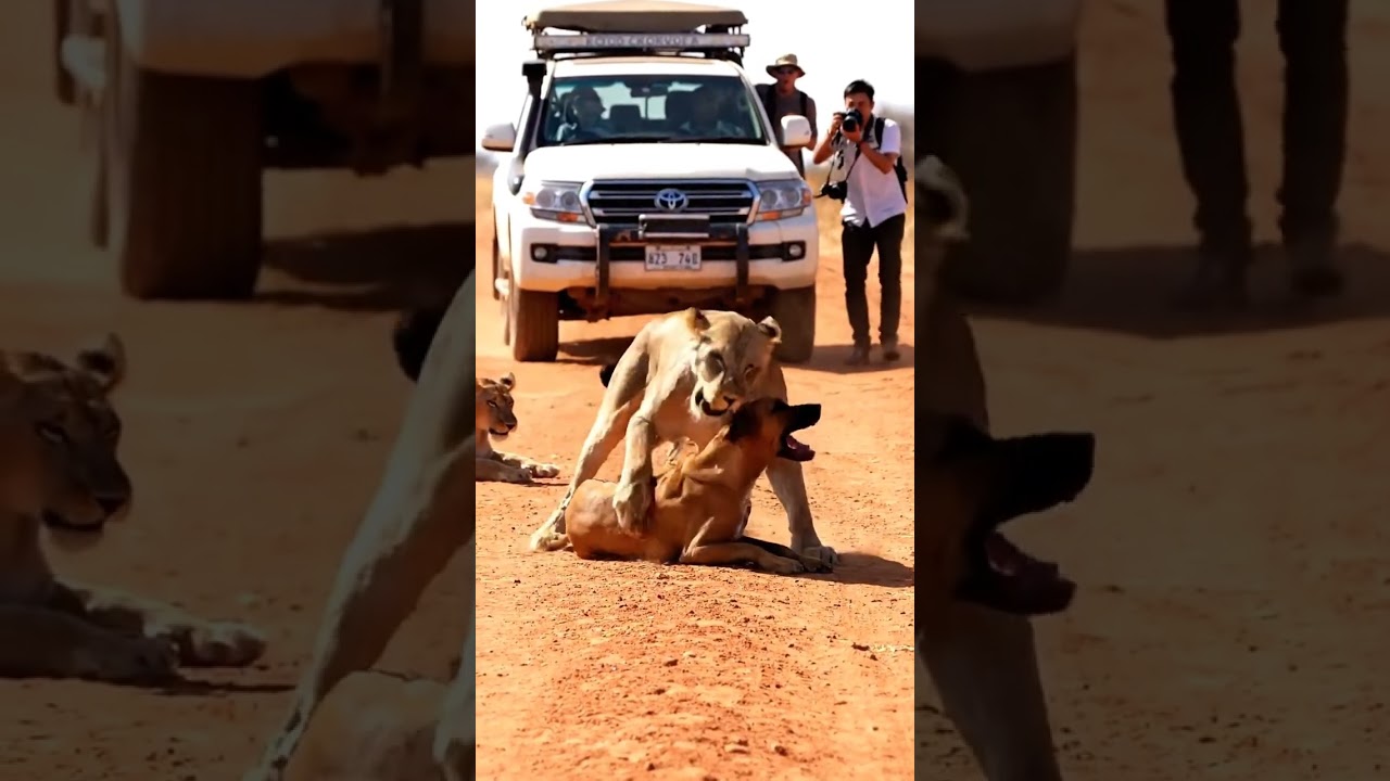 Incredible Safari Encounter: Wild vs Domestic