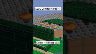 The first building added to my LEGO Camden Yards ⚾ #mlb #baseball #lego #orioles
