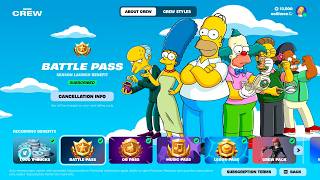 Обновление боевого пропуска Fortnite SIMPSONS! (событие, награды, новости)