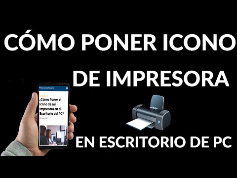 Cómo Poner Icono de Impresora en el Escritorio del PC