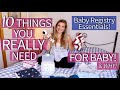 10 Baby Essentials for Your Registry! Postpartum Must-Haves! | Sarah Lavonne