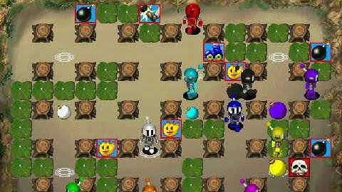 Atomic Bomberman - 10 Player Match (vs. CPU) #3