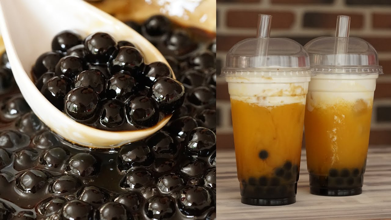 Bubble Tea, comment le faire avec des perles prêtes à l'emploi, et du