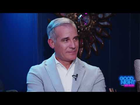 Former LA Mayor Eric Garcetti when Ben Gleib's Dad Died