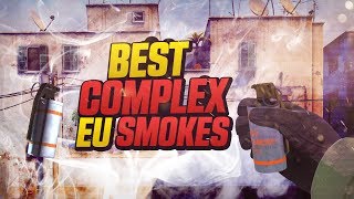 CS:GO  WHEN PROS THROW EU SMOKES (DIFFICULT SMOKES)