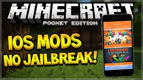 MCPE MODS iOS NO JAILBREAK!! Minecraft Pocket Edition Working iOS Mods NO PC (Pocket Edition)