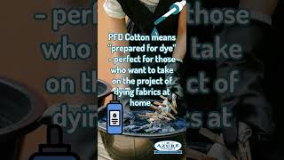 PFD means Prepared For Dye - Azures Cotton Fabric PFD
