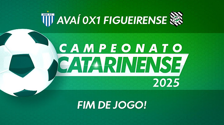 AVAÍ 0 X 1 FIGUEIRENSE (COM IMAGENS) AO VIVO! | CATARINENSE 2025 | (25/01)