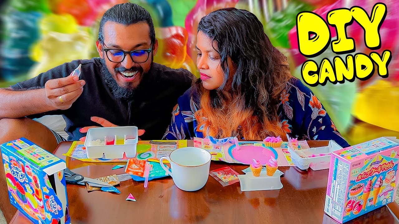 Japanese DIY Candy Making - Sushi and Ice cream DIY Gummies