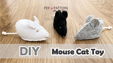 Easy To Make DIY Mouse Cat Toy Your Pet Will Love!