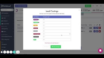 Databowl Tips - Adding Sources To Campaigns