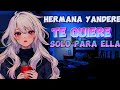 hermana yandere te quiere solo para ella #3 ❤️🔪asmr @meidelin_asmr  #asmr #roleplay #yandere
