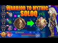 Lancelot Warrior to Mythic in SoloQ | Part 1 | MOBILE LEGENDS: Bang Bang