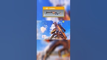 Legendary SKS Luminary Skin CODM #callofdutymobile
