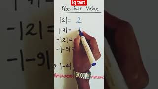 "Unlocking Basic Functions: Mastering Absolute Value in Minutes! 📈✨"#maths#shorts#viral#mathematics
