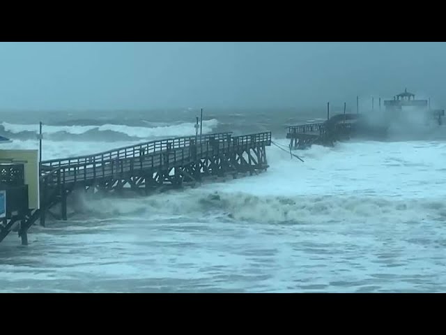 🔴🅻🅸🆅🅴🔴Atlantic Beach🌊/North Carolina/Morehead City/Ocean front Storm Forecast/Ft. Macon