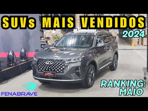 SUVs mais vendidos