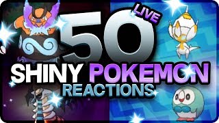 50 EPIC SHINY POKEMON REACTIONS! Pokemon Ultra Sun and Moon Shiny Montage! Best Shiny Reactions!