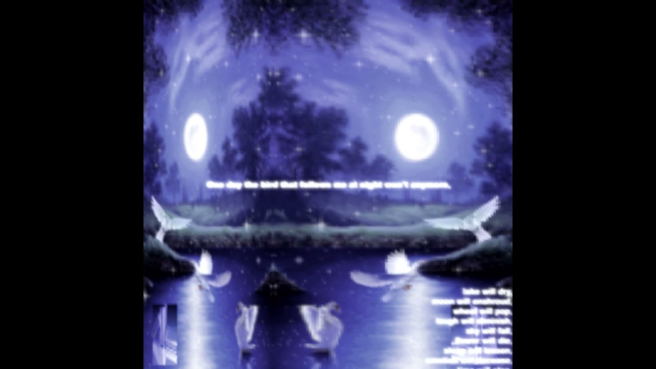 bliss3three - One day the bird that follows me at night won't anymore [2021]