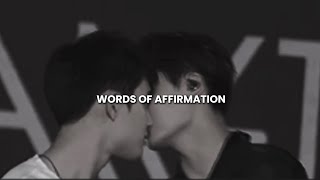 KAISOO LOVE LANGUAGE PT 2: WORDS OF AFFIRMATION