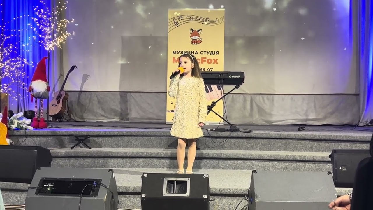 Мілєна Корнійчук_новорічний концерт в музичній студії Music Fox