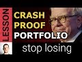 Crash Proof Portfolio: 3 Portfolios to Protect Against a Stock Market Crash