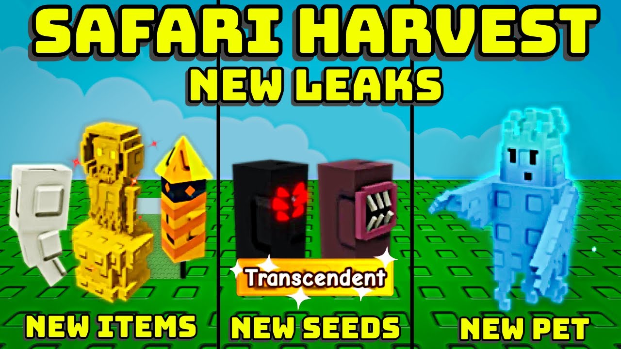 🧛 КЛЫК ВАМПИРА, СПЕКТР И ДРУГОЕ — НОВЫЕ УТЕЧКИ ОБ ОБНОВЛЕНИИ «САФАРИ-СБОР» В GROW A GARDEN